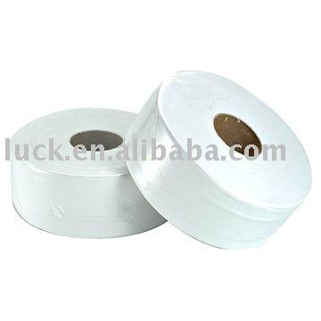 China Virgin wood pulp recycled tissue paper treefree jumbo roll fabric for sale