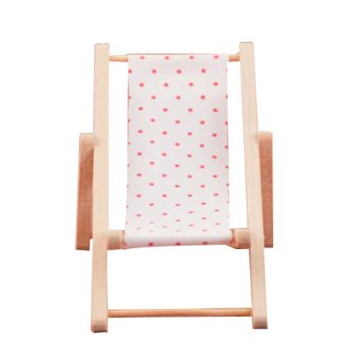 China Factory Price Simplicity Beach Chair Modern Hand Made Model Furniture Toy for sale