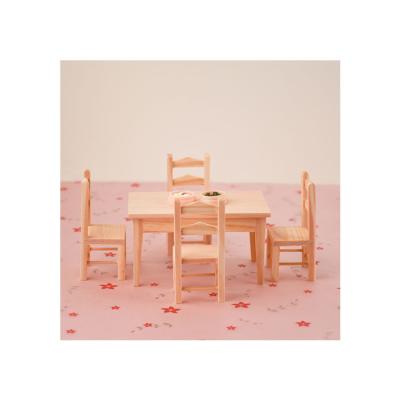 China Factory Direct Sale Nautical Pure Simplicity Manual Modern Table And Chair Suits Wood Craft for sale