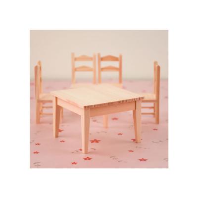 China New Minimalist High End Listing Wooden Deck Garden Table And Chair Cover Craft for sale