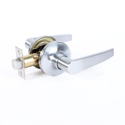 China For Entry Door Lock Manufacturer Stainless Steel Antique Passage Lever Tubular Door Handle for sale