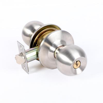 China Privacy/Wholesale High Quality Function Door Lock Knob Wooden Cylindrical Door Lock Bedroom/Bathroom Entrance for sale