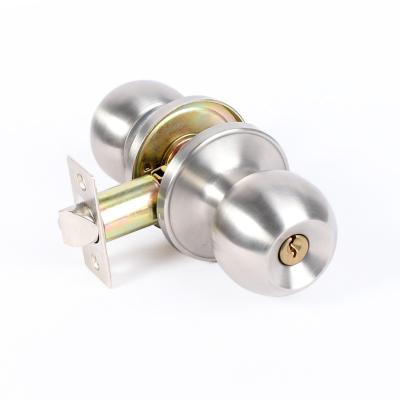 China For MOK Keyed Entry Lever And Entry Cylinder Deadbolt Security Stainless Steel Single Door Handle With Locks for sale