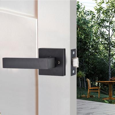 China Entrance Double Sided Cylinders Lock Reed Entry Handle Door Lever Lock Heavy Duty for sale