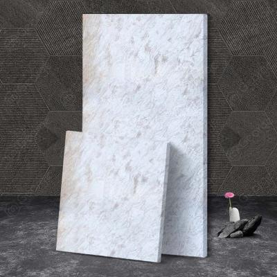 China Statuario European High Quality Natural Snow Sizes White Marble Slab For Dining Table AM-KA50Y for sale