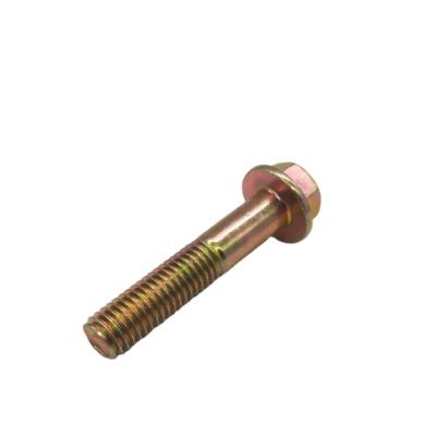 China Galvanized DIN6921 M6 Steel Carbon Steel Flange Bolt for sale