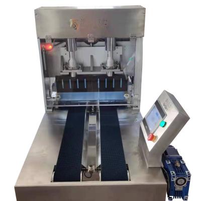 China Fully Automatic Energy Saving Efficient Ultrasonic Food Cutting Machine Fully Automatic Biscuit Biscuit Snack Making Machine for sale