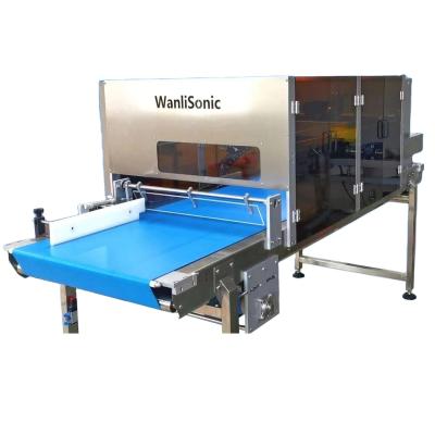 China Factory Supply Adjustable Speed ​​Ultrasonic Cutting Machine Knife Square Or Rectangle Cake Cutting Machine for sale