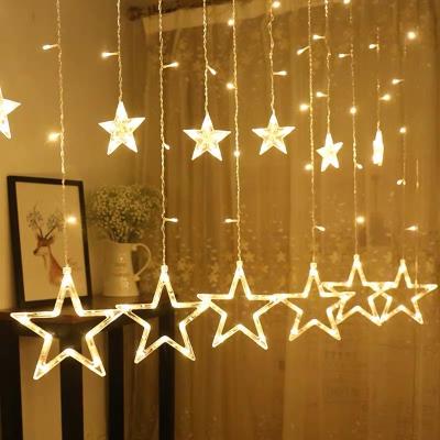 China Stars String Light Fairy Led Light Factory Supply Christmas Thanksgiving Decorations Halloween Star Hot Sale Home Decorations Outdoors for sale