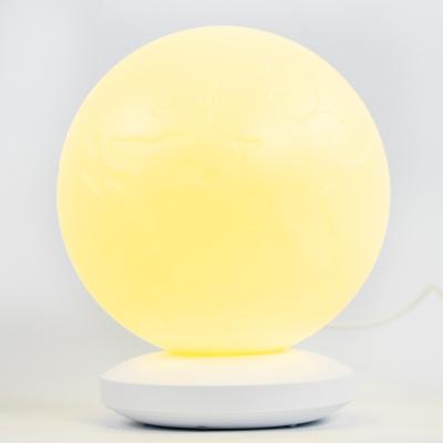 China Modern 3D Printing Lunar 2 Color USB Rechargeable Moon Light for sale