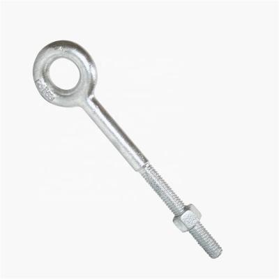 China General Industry Long Forged Eye Bolt Screw for sale