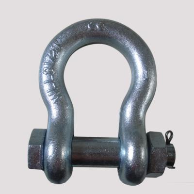 China Heavy Industry Galvanized Bolt Type Anchor Bow Shackles G2130 for sale