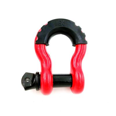 China Heavy Industry Forged Screw Pin Anchor Bow Shackle 209 for sale