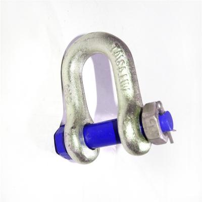 China Heavy Industry Us Type Chain Shackle Bolts Security for sale