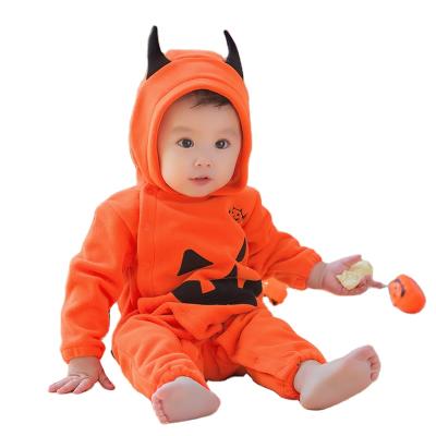 China Lovely and cute Halloween baby boy and girl autumn winter clothes romper from China for sale