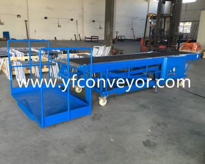 China A Standing Platform of Factory Price Truck Loading Conveyor/Customizable Truck Loading Unloading conveyor for sale