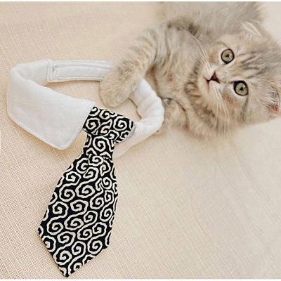 China Fashion Viable Formal Modern Polyester Adjustable Pet Tuxedo Tie Dog Pet Ties for sale