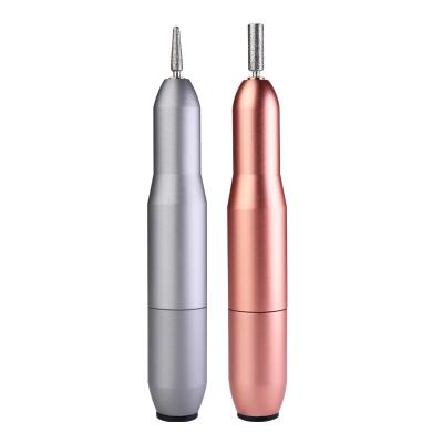 China Nail Beauty Electric Nail File Nail Bit Drill Machine Set Manicure Gel Polisher Nail Art For Beauty Mini Small Pen Manicure Electric Drill for sale