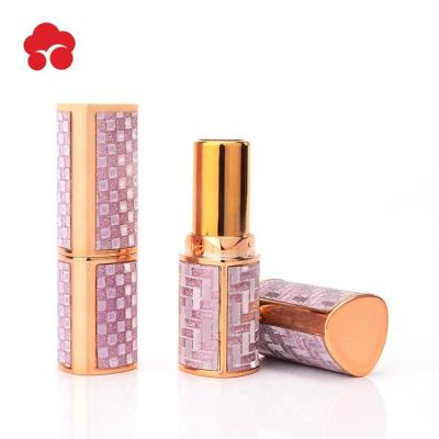 China Fashionable sticking plastic tube/lipstick lipstick lip balm lipstick triangular tube skin packaging for sale