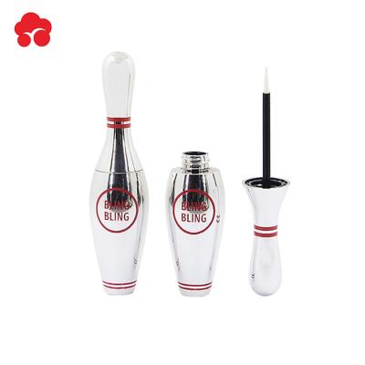 China Wholesale Cosmetic Rolling Ball Shaped Long And Short Eyeliner Cosmetic Plastic Bottle / Tube Shell for sale