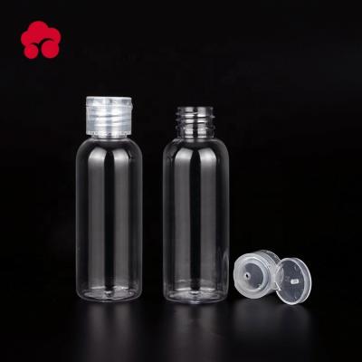 China Transparent Cosmetics 60ml Plastic Plastic Hand Washing Empty Bottle For Cosmetic Packaging for sale