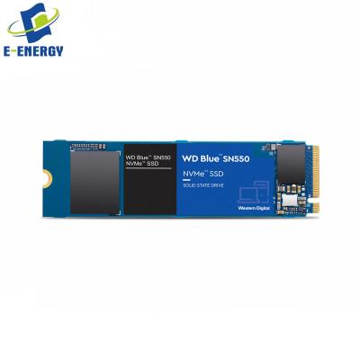 China Solid State Drive WDS200T2B0C SN550 Blue NVMe M.2 2280 2TB PCI Express 3.0 x4 3D NAND Internal Solid State Drive for sale