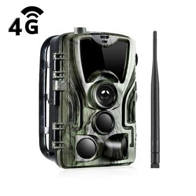 China Weather-Resistant Scout Camouflage 4G Lte Hunting Camera 16Mp 1080P Three Sensors 4G Infrared Trail Cameras For Hunting for sale