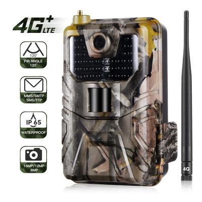 China Weather-Resistant Camouflage Game Trail Camera 4G Caza Night Vision Surveillance Cellular Thermo Hunting Camera For Motion Detection Trail Cam for sale