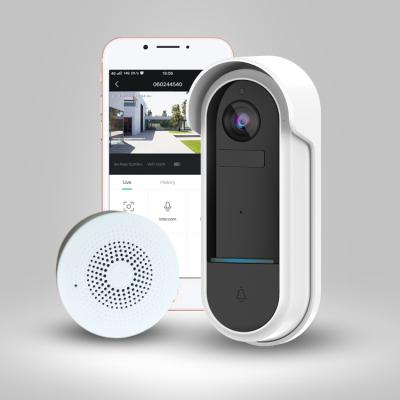 China New Visual Camara Timbre Inalambrico Intercom Instant Built-in Camera Door Phone Alerts Tuya App Wireless Camera Doorbell for Room Security for sale