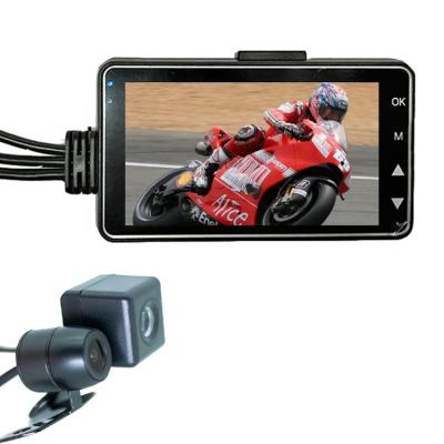 China New A11 full color motorcycle dvr vcr /dual camera car model black box /driving recorder for sale