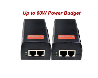 Китай 60 Вт Гигабитный PoE+ Инжектор, 10/100/1000Mbps, PoE++ Инжектор Ethernet адаптер продается