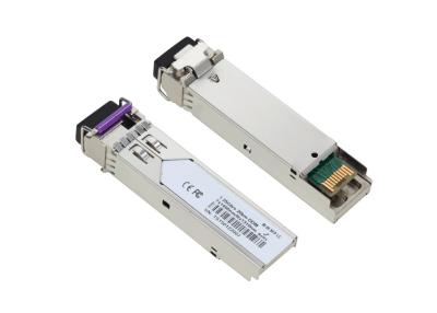 Китай 1000BASE-BX-U BiDi SFP оптический модуль приемника совместим с Cisco 1490nm-TX/1310nm-RX 20km DOM Simplex LC продается