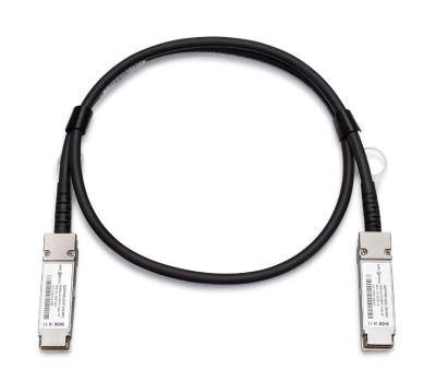 China 40G QSFP+ DAC Cable - 40GBASE-CR4 Passive Direct Attach Copper Twinax QSFP Cable for Ubiquiti, Dell 0.5M for sale