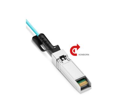 Китай 3m Active Optical Cable AOC OM3 SFP+ to SFP+ 10Gbps, Cisco SFP-10G-AOC3M Compatible продается