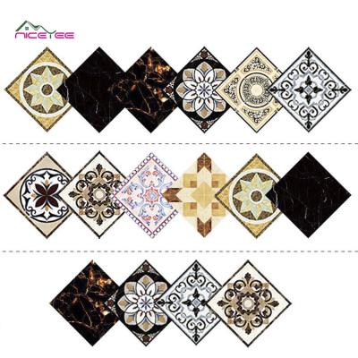 China Modern simple self-adhesive home decoration household PVC waterproof portable floor tiles stickers for sale