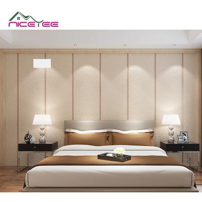 China 2021 modern simple interior non-woven living room 3d wallpaper home decoration wallpaper rolls wallpaper for sale