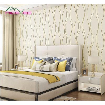 China Modern 3D Wallpaper Wall Covering Home Decor Vinyl Wallpaper Modern for sale