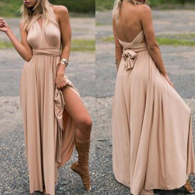 China Boho Maxi Dress Party Bridesmaids Infinity Dress Convertible Long Club Red Dress Bandage Women Wrap Sexy Multiway Viable Long for sale