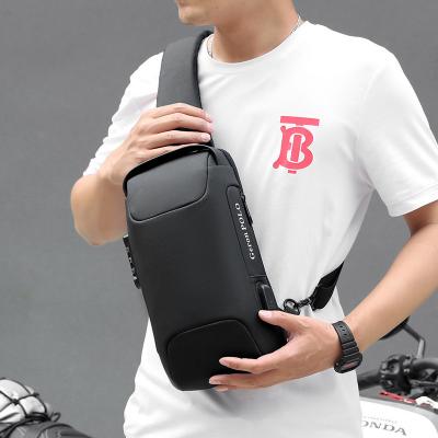 China New personalized anti-theft multifunctional chest bag men's sports waist bag leisure messenger bag for sale