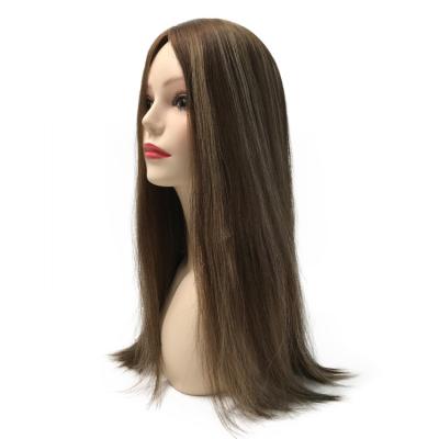 China 2020 Natural Straight New Fashion Wholesale Price Good Quality Custom Color With Unprocessed European Hair Highlight Topper Whopper for sale