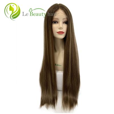 China Virgin European Jewish Hair Wig Good Quality Silky Straight Fast Shipping Kosher Wigs For White Women for sale