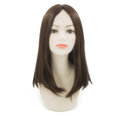 China Wholesale Factory Price Straight None Layer High Quality Virgin Hair Jewish Wigs for sale