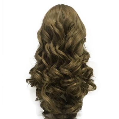 China Fashionable European Wavy Natural Gold Color Unprocessed Golden Hair Jewish Sheitel Wigs for sale