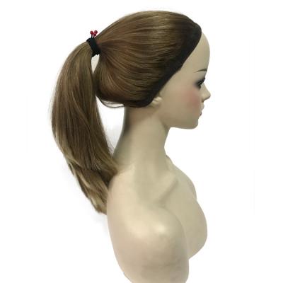 China Hot Selling European Hair Pony Wigs, Sport Wigs, Lebeauty Virgin Hair Ponytail Jewish Kosher Wigs Silky Straight Wig Hair For Women for sale