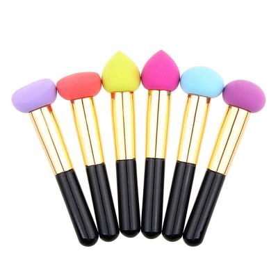 China Spot Brush Wholesale Make Your Mark 3D Simple Foundation Brush And Sponge for sale