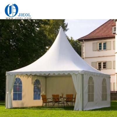 China Royal aluminum alloy pagoda frame hard-pressed arabian tent hard-pressed for outdoor pagoda tent 3x3m for sale