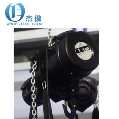 China Portable type traction electric lift chain hoist for truss lifting equipment 1 ton / 2 ton crane hoist for sale