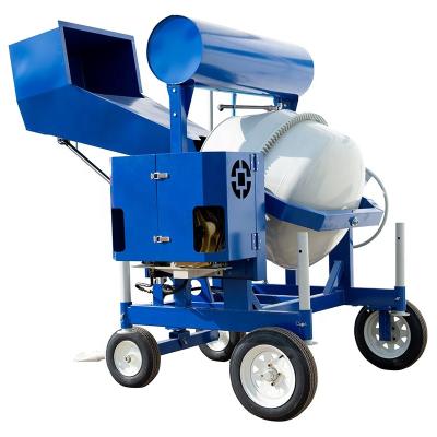 China Construction Industry Self Loading Drum Portable Price With Water Tank Diesel Engine Concrete Mixer Self Loader Cement Mixer for sale