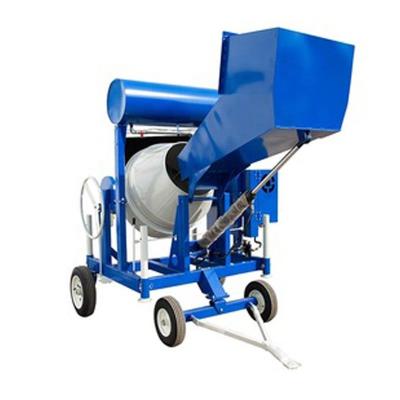 China Construction industry 500l 600l 700l 900l engine 4 wheel diesel gasolina mezcladora concrete mixer for sale