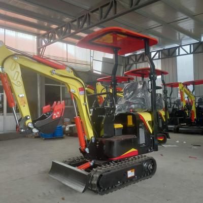 China Garment Shops CE Approved Diesel Engine 1 Ton 1.5 Ton Chinese Mini Excavator For Sale for sale